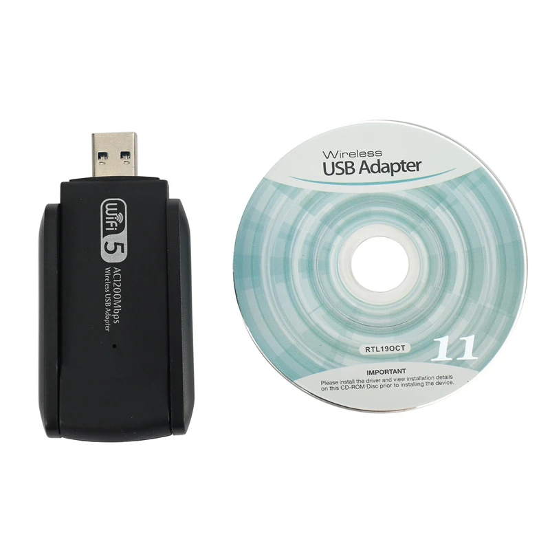 

1900 Мбит/с беспроводная сетевая карта USB 3,0 802.11Ac двухдиапазонный 2,4G/5,8 Ghz Wifi адаптер карта донгл приемник 1
