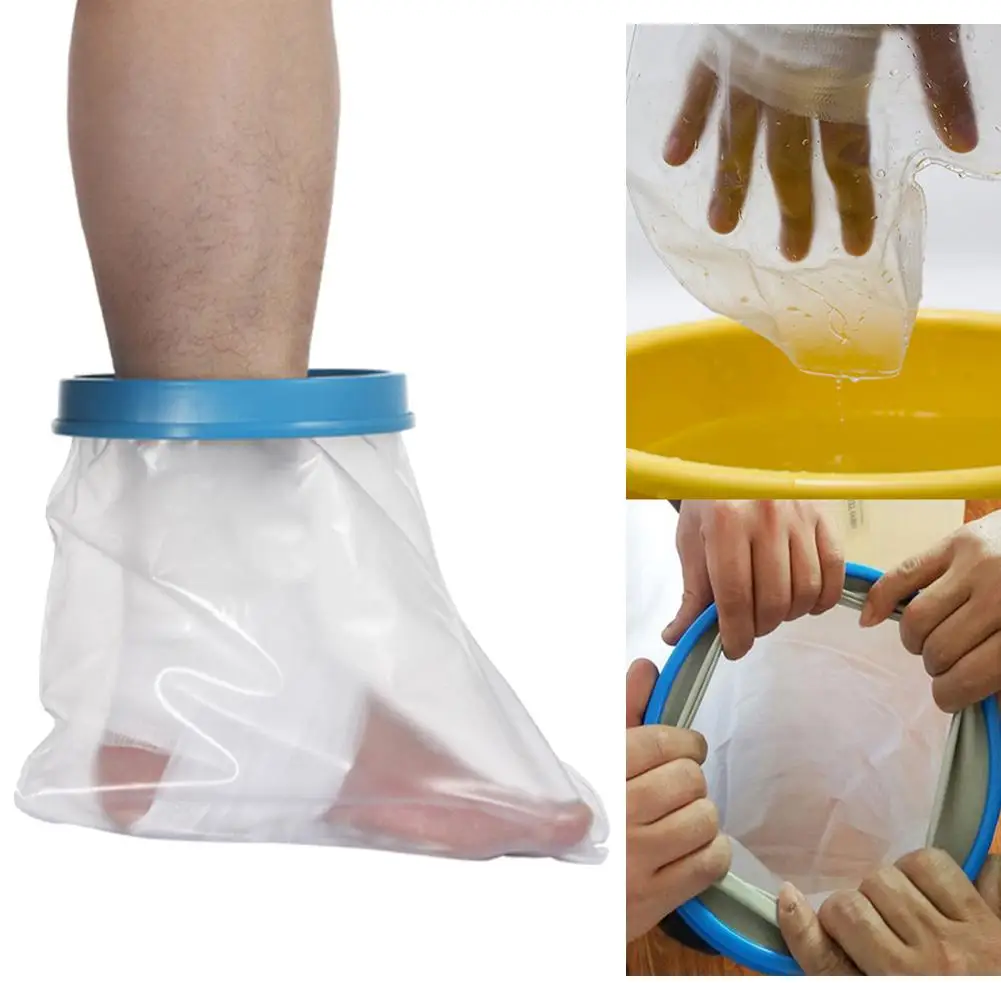Водонепроницаемый Литой чехол для ног протектор душевой ванны