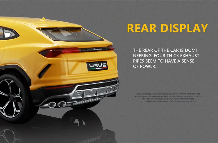 Maisto 1:24 Lamborghini Bison URUS SUV, сплав, гоночный автомобиль-трансформер, модель автомобиля, моделирование, украшение автомобиля, коллекция, Подарочная игрушка