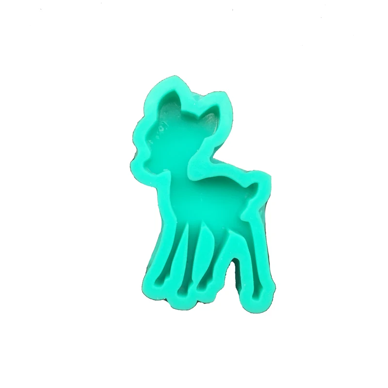 Рождественский олень силиконовая помадка форма для выпечки сделай сам фотоглина