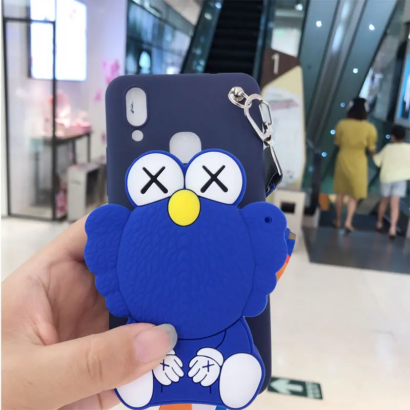 BlueBaoli Dark Blue Милый 3D кошелек дизайн кошка чехол для Motorola Moto G7 power G7+ G6 Play G6+ G6 Plus животные Свинья Мягкий ТПУ чехол - Цвет: BlueBaoli Dark Blue