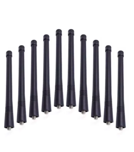 

10pcs VHF 136-174Mhz Moto Style Antenna for MOTOROLA GP328 GP338 GP68 gpP88 GP88S GP300 CP200 EP350 EP450 HT1250 Walkie Talkie