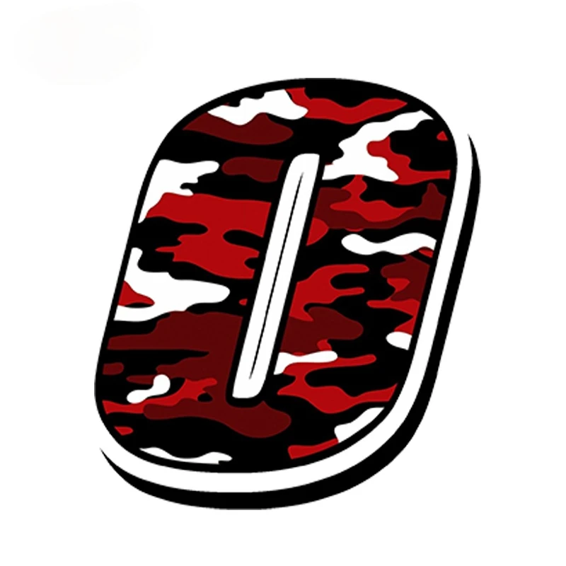 

Classic Design Car Styling RACING NUMBERS VINYL CAMOUFLAGE RED CAR STICKERS MOTOCROSS AUTO BIKE ATV Protector Decal Kk13*10cm