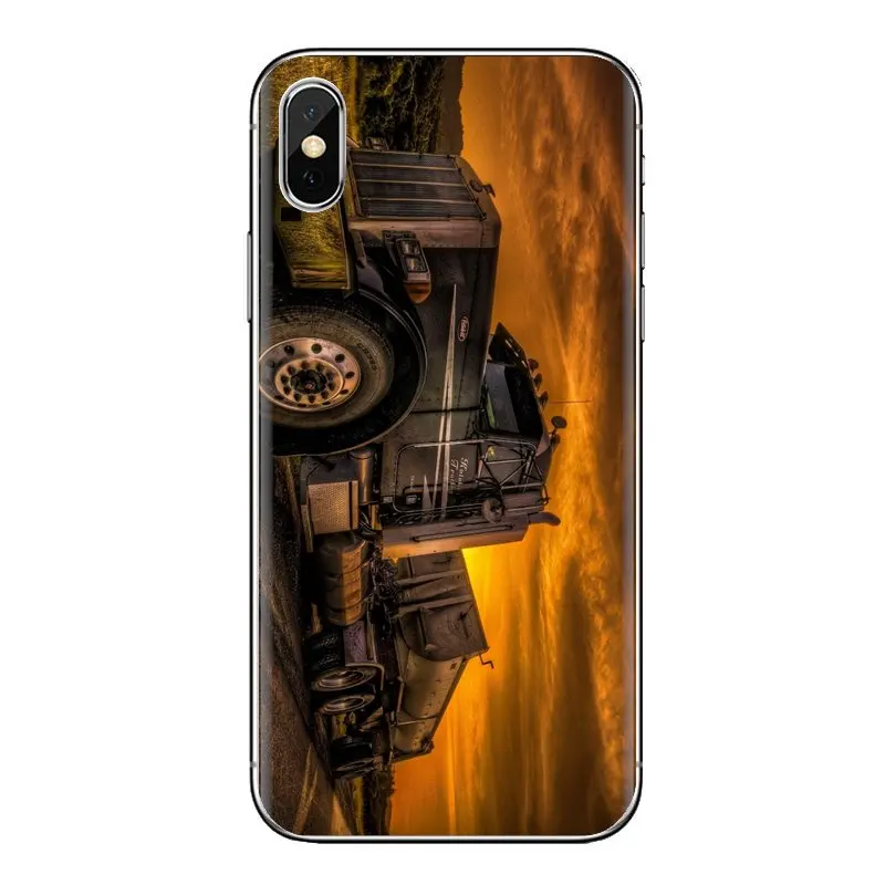Чехол из ТПУ для huawei P Smart Y6 P8 P9 P10 Plus Nova P20 Lite Pro Mini 2017 SLA-L02 SLA-L22 2i грузовики peterbilt
