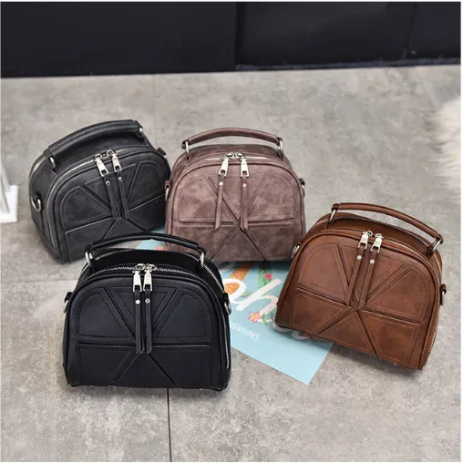 Винтажная Женская сумка через плечо с геометрическим узором из искусственной