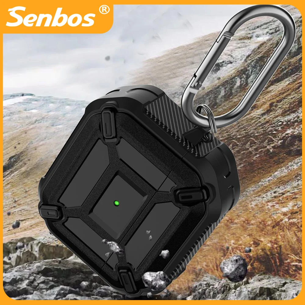 

Case For Apple AirPods 3rd Generation (2021 Released) with Keychain Compatible with AirPods 3 Cover Thicken Design - LED Visible