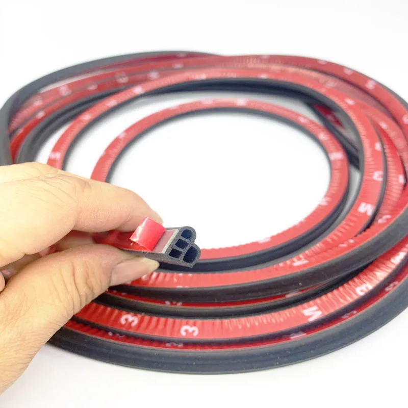 Автомобильный стиль L Тип автомобильная дверная уплотнительная полоса стикер