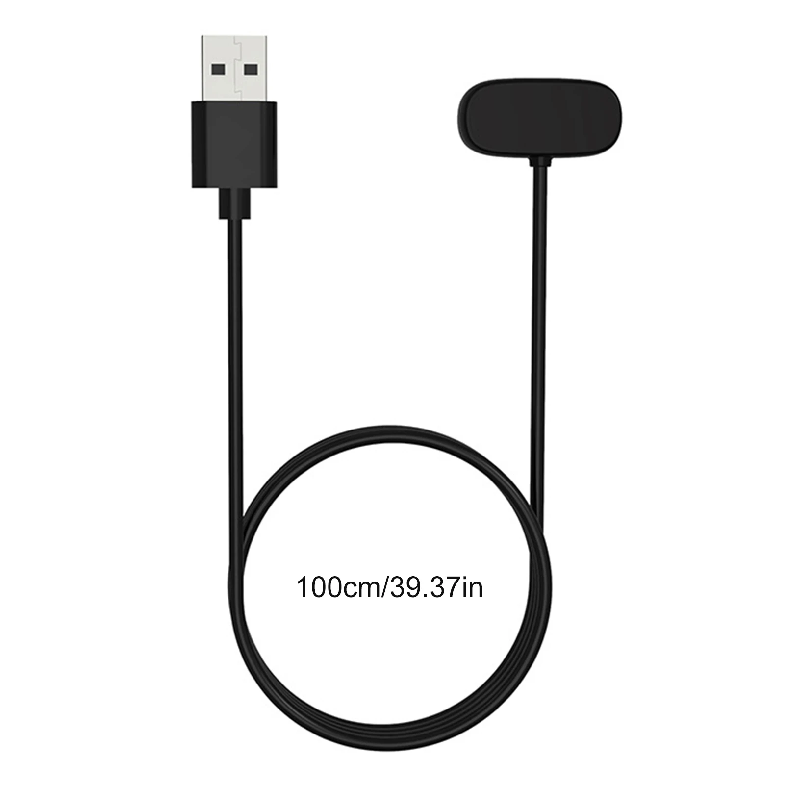 

Spare Charger For Outdoor Business Trips Safe Charger Dock 3.3ft USB Charging Cable For Amazfit T-Rex Pro