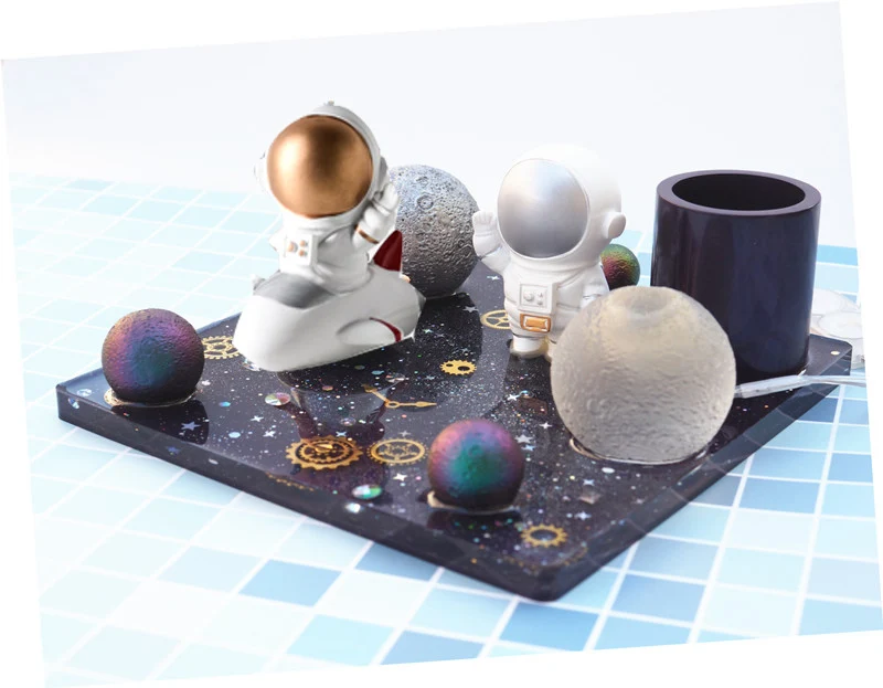 Форма силиконовая для ожерелья в форме Луны и шара украшение бижутерии сделай