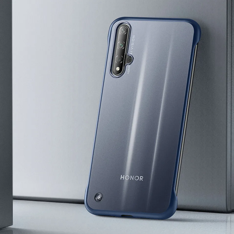 Чехол для телефона huawei Honor 20 Nova 5 5i 4 4E 3 Pro, безрамный матовый чехол для huawei mate 10 20 20X P20 P30 Lite Pro