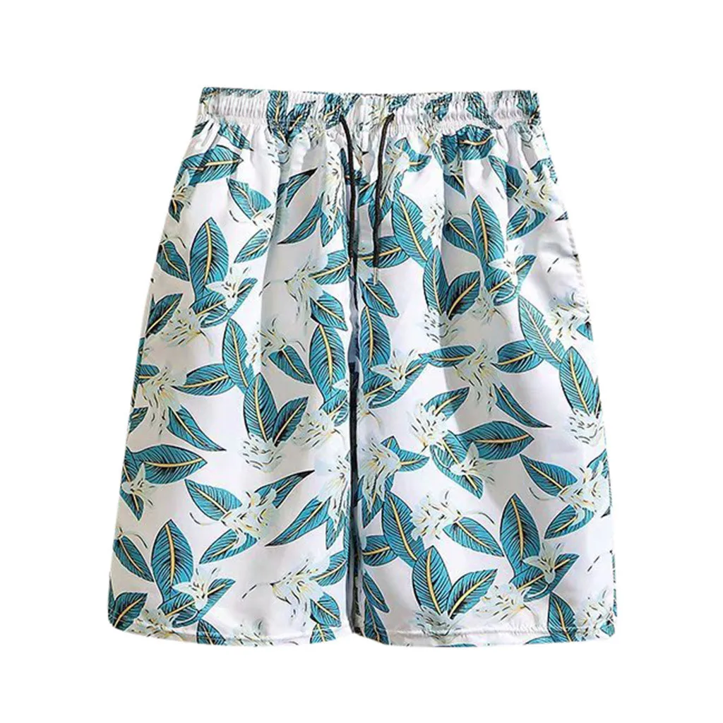Мужские летние шорты высокого качества с принтом Пляжные штаны для отдыха