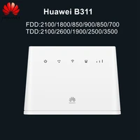 original unlocked 3g 4g lte cpe router wireless mobile wifi with antenna port huawei b311