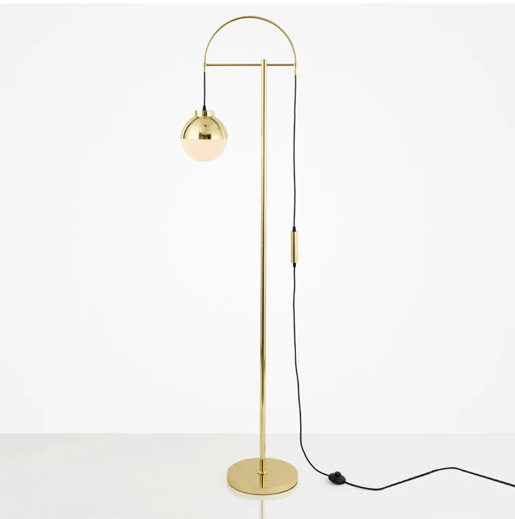 Современная модная круглая художественная настольная лампа для гостиной