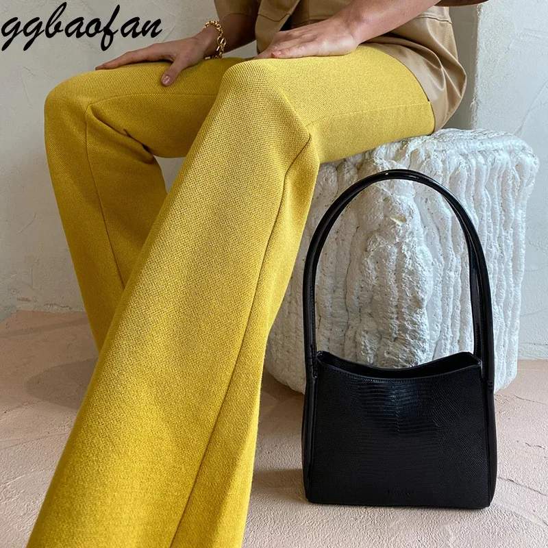 

Брюки-клеш Ggbaofan ChicYellow с высокой посадкой, уличная одежда, повседневные женские брюки, наряды, спортивные брюки, винтажные осенние