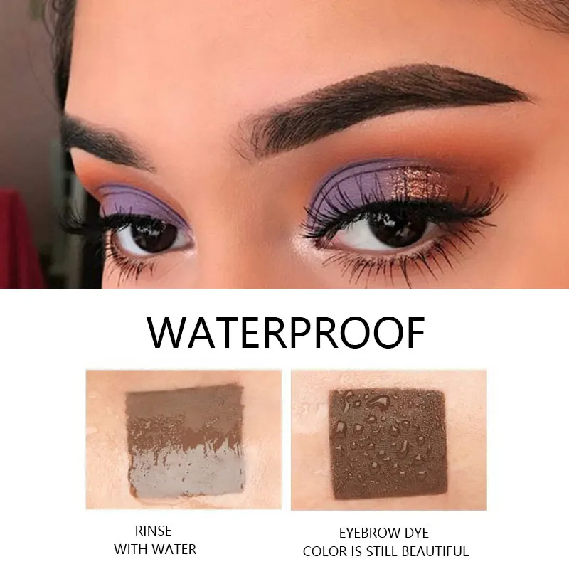 Горячая продажа двойной головкой Водонепроницаемый Eyebrown долговечный оттенок