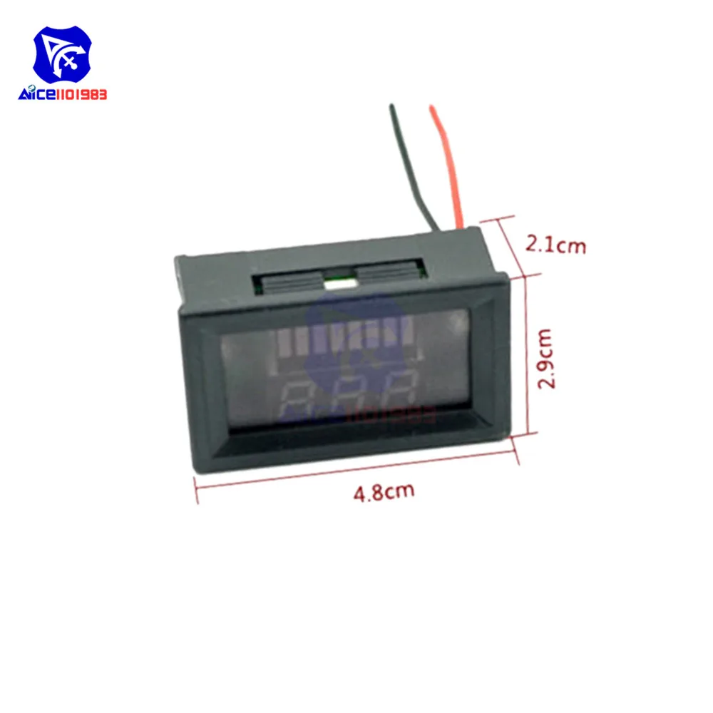 Индикатор заряда свинцово-кислотных аккумуляторов 6 в/12 В/36 В/48 в | Электронные