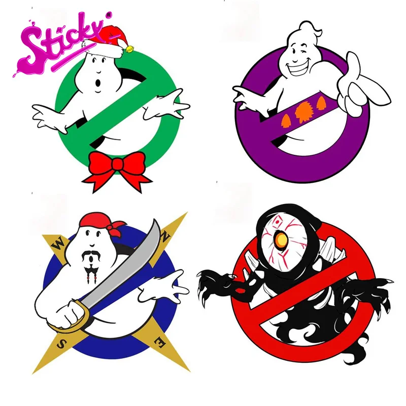 

STICKY Ghostbusters Ireland Vinyl Car Stickers Air Conditioner Motorcycle Scratch-proof Windshield Decal