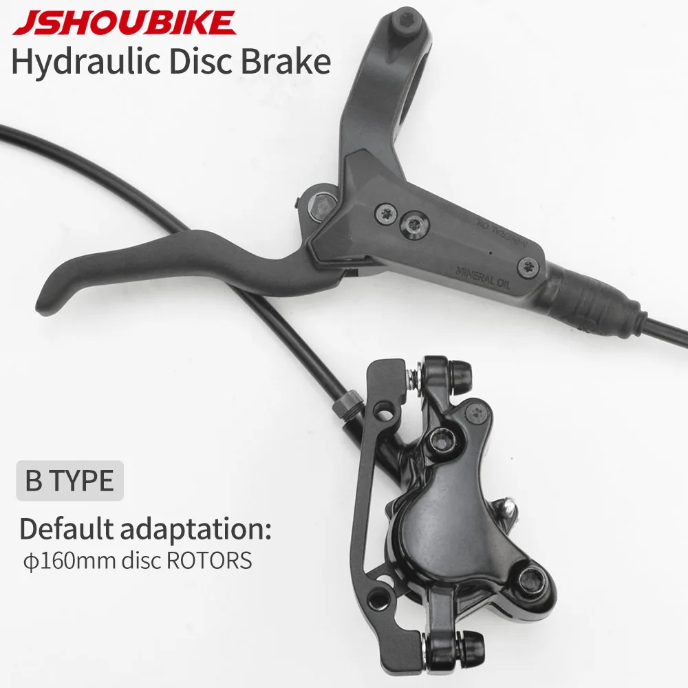 JSHOU BIKE Hydraulic Disc Brake Right Left Front Rear for Oil Bicycle Cycling Accessories Parts Mountain Bike MTB | Спорт и