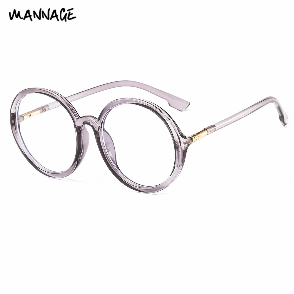 Оправа для оптических очков ретро круглые анти голубые очки декоративные