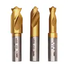 3 шт. 6,5810 мм поверхности Титан покрытие БРС CO поворотный точечной сварки резак пилообразный Точки Сверло для удаления листового металла припоя