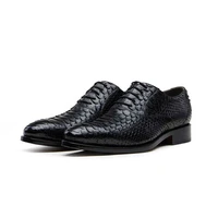 cwv new men shoes manual python skin leather shoes business men formal shoes office single shoes men snake skin shoes
