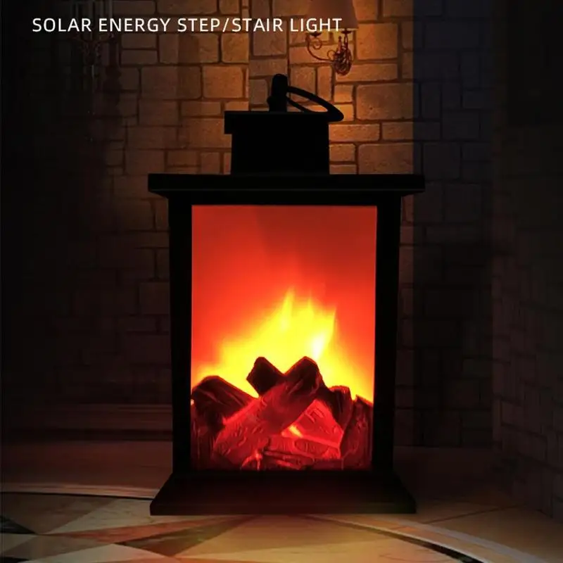 

Led Fireplace Flame Lamp Simulated Flame Effect Fire Light Flickering Night Light Winter Flame Lighs Indoor Lighting Decor