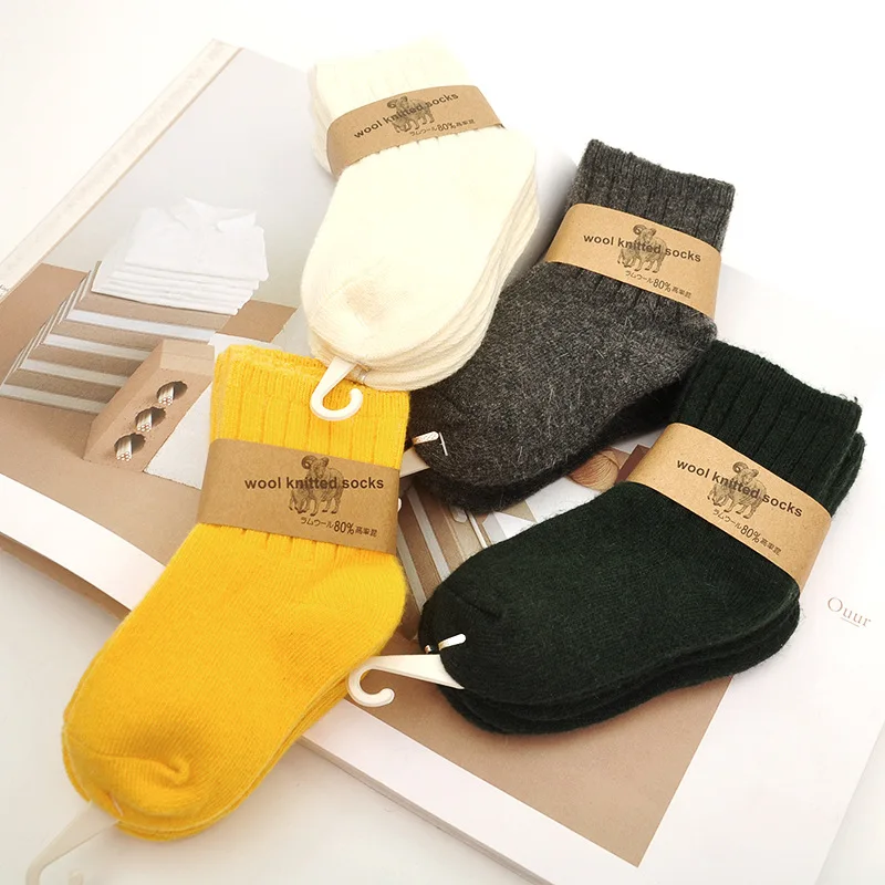 2020 new Baby socks Cartoon Newborn Baby Socks Winter Warm Thick Infant Girls Boys Socksfor Babies Winter warm socks