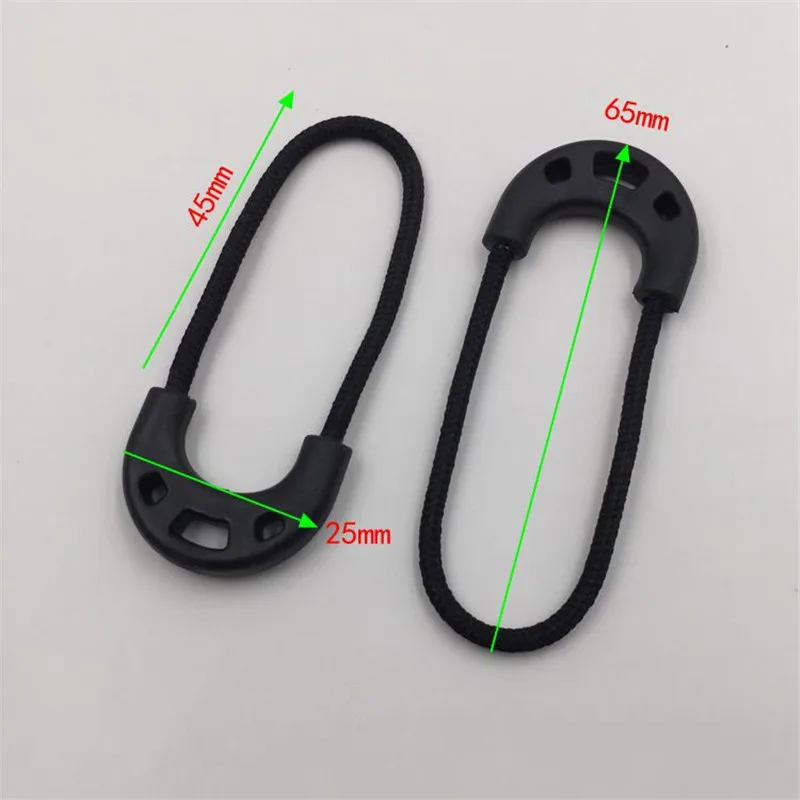 10pcs U shaped Zipper Head Slider Jacket Outdoor Bag Slip Pull Handle Rope Puller For Clothing Accessories|Бегунки для молнии| |