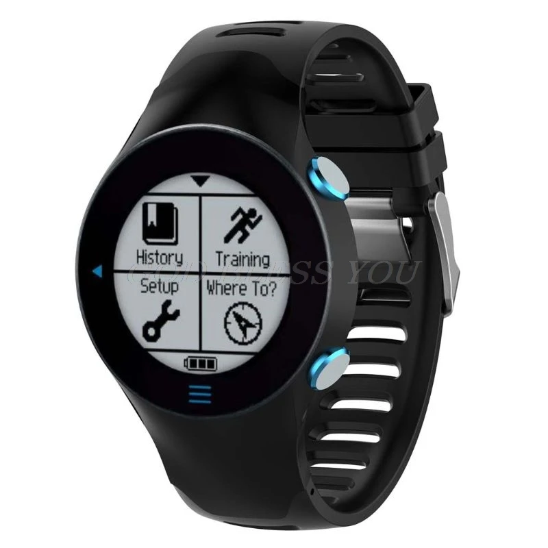 Сменный силиконовый ремешок для наручных часов Garmin Forerunner 610 с инструментами