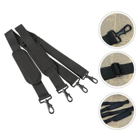 2 pcs practical instrument bag shoulder straps harness belts padded belts black