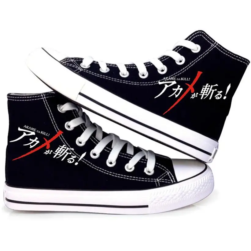 

Unisex Anime Cos Akame ga KILL! Tatsumi Akame Mine Casual Canvas Shoes