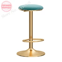 nordth iron bar stools modern luxury home rotating chair flannel bar stools height adjustable high stool