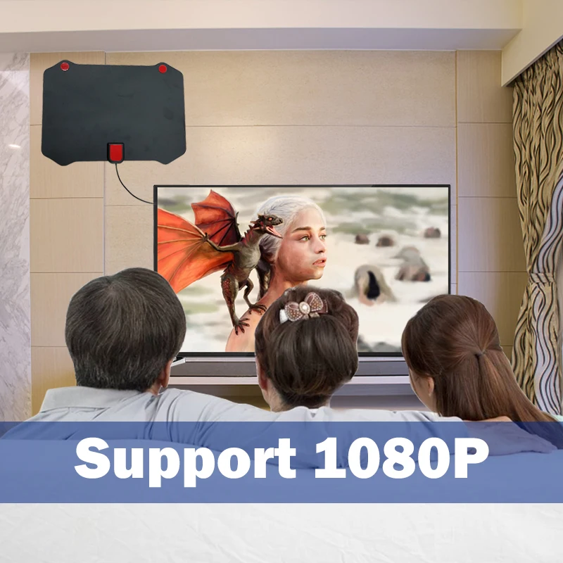 Телевизионная антенна комнатный цифровой наружный hdtv hqclear приемник внешний