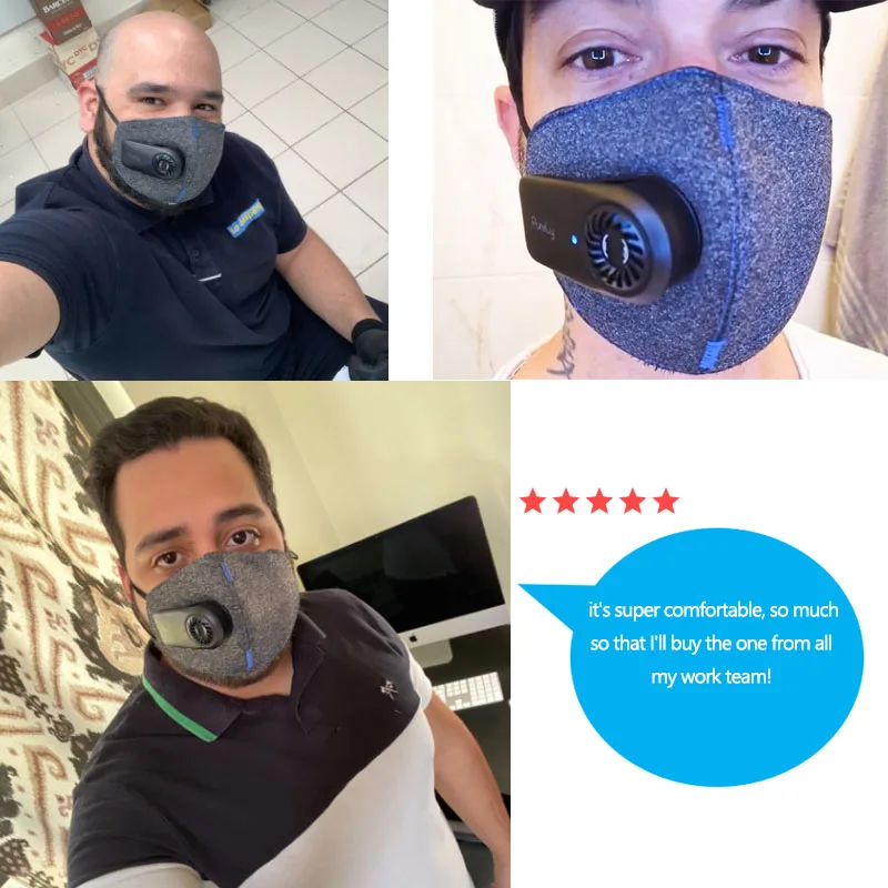 Fast Delivery In Stock Xiaomi Pear Purely Electric Fresh Air Mask Classic Style Superior Purification 3D Free Breathable | Электроника