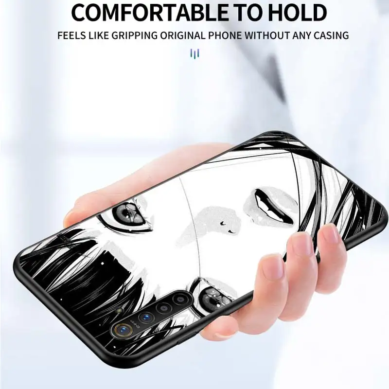 anime horror comics for oppo realme v15 x5 x3 x50 x7 x2 c17 c11 c3 c2 7 7i 6 6s 6i 5 narzo 20 pro black phone case free global shipping