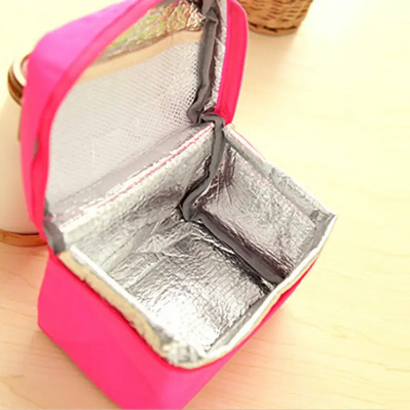 

Portable Lunch Bag Insulated Thermal Lunch Box Tote Cooler Picnic Hamburger Sandwich Bag Multifunctional Food Bento Container