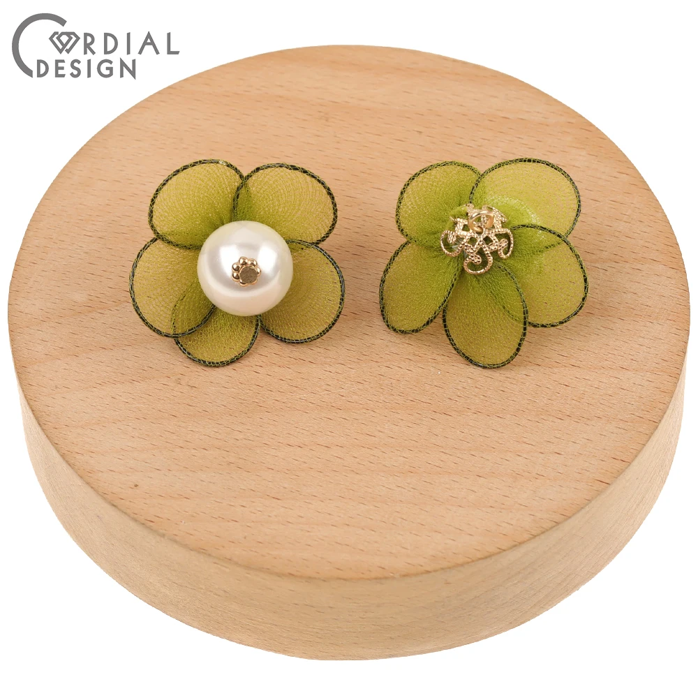 

Cordial Design 50Pcs 23*23MM Jewelry Accessories/Hand Made/DIY Charms/Earrings Making/Flower Shape/Jewelry Findings & Components