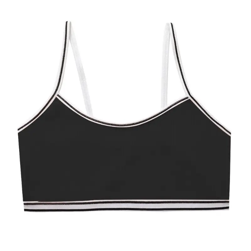 Милый спортивный бюстгальтер ярких цветов для девочек подростков Нижнее белье в