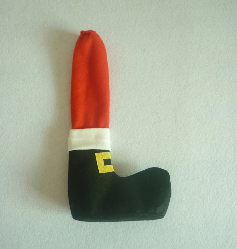 1 шт. Чехлы для ножек стола стула Санта Клаус Рождество 2019 Рождественское