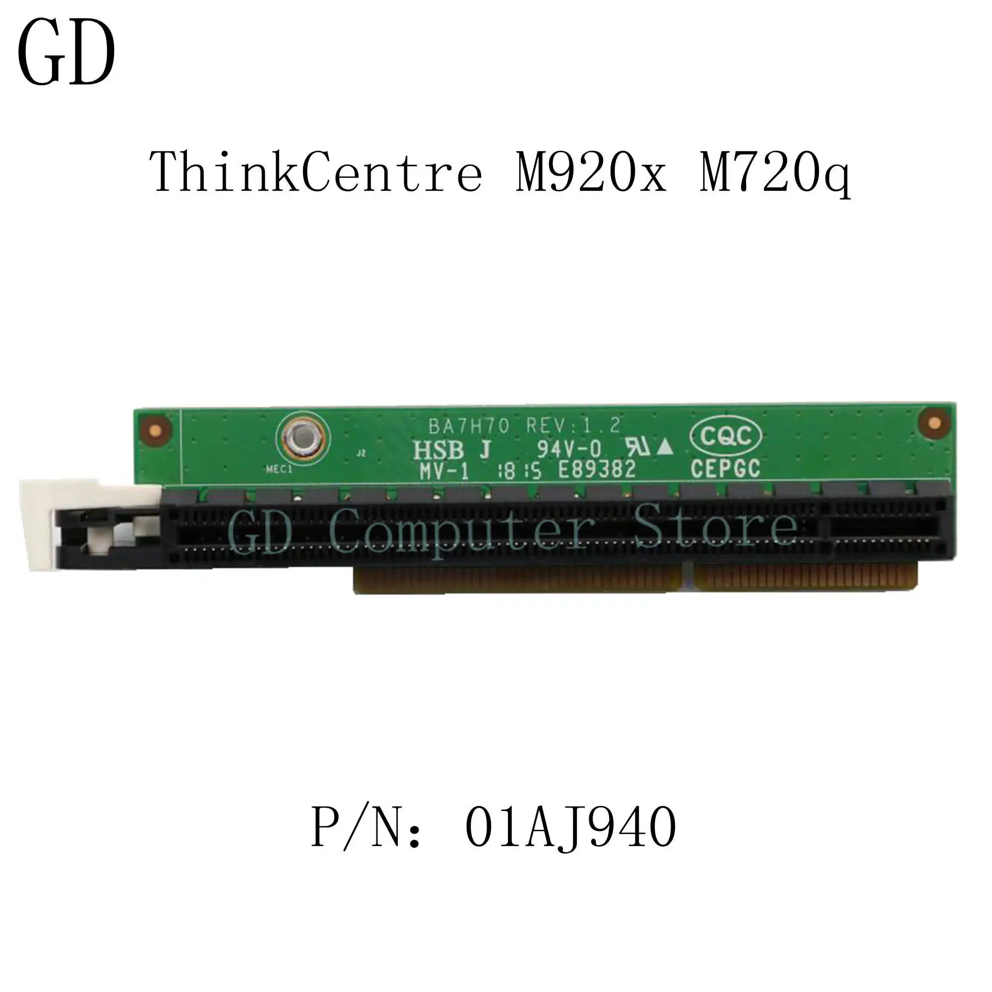 GD новая Оригинальная Подлинная для Lenovo ThinkCentre M920x M920Q M720q ThinkStation P330 PCIE16 карта
