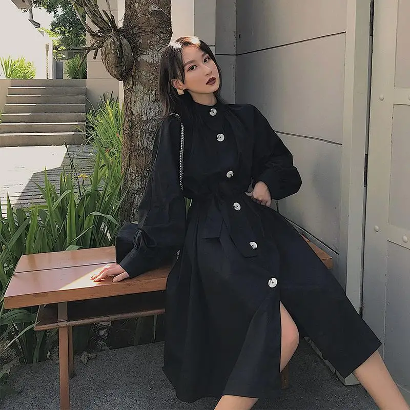 Женское винтажное платье рубашка коричневое длинное плиссированное в богемном