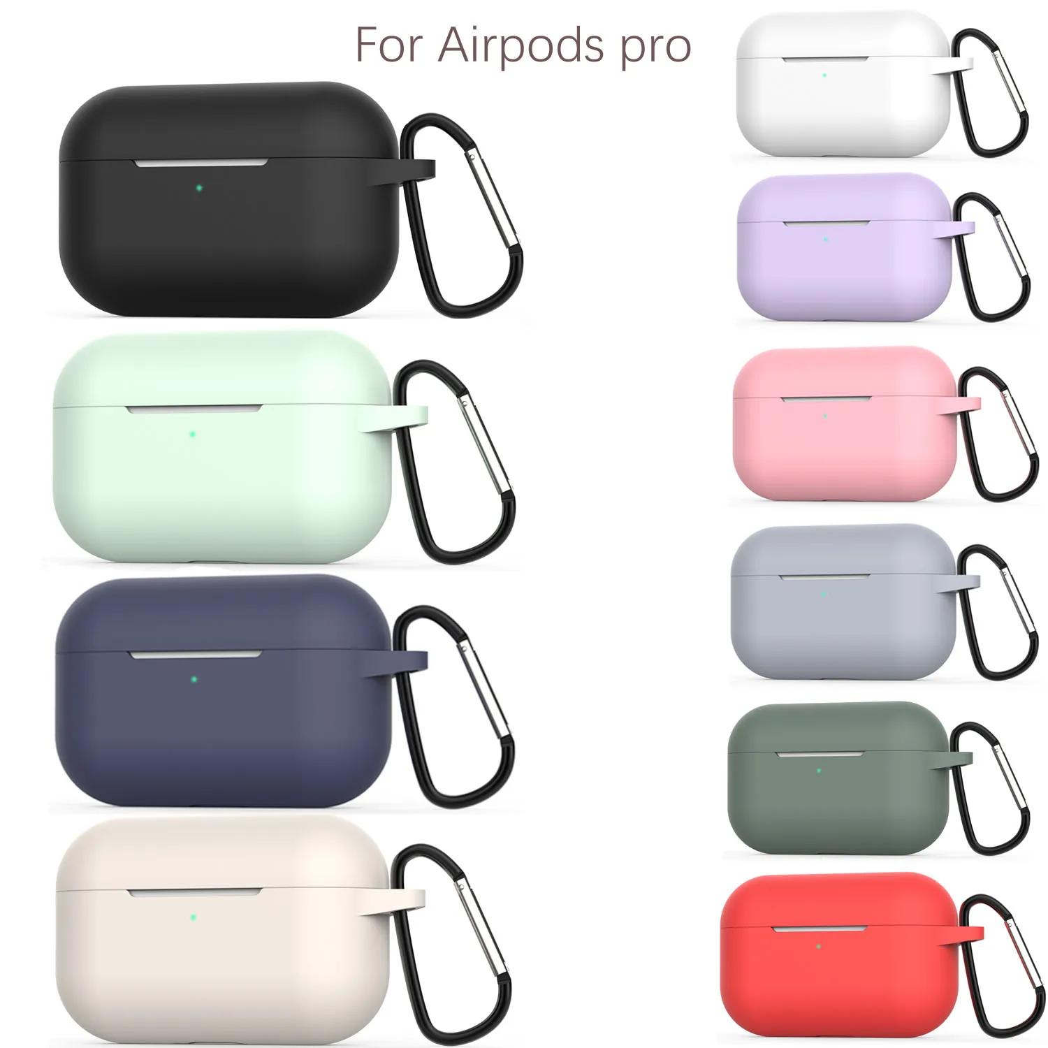 Мягкий силиконовый чехол защитный для Apple Airpods Pro TWS Bluetooth наушники 3 s|Аксессуары