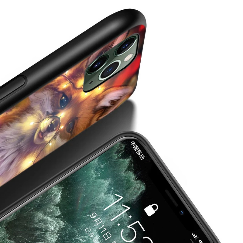 

Cover For iPhone 11 Pro Max SE Shell Flower Animal Tiger for iPhone XS Max XR X 8 7 6S 6 Plus 5 S Phone Case