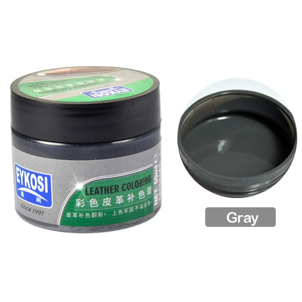 New Car Leather Recoloring Balm Renew Restore Repair Color To Faded Scratched Leather For Home Couches Car Leather Seats