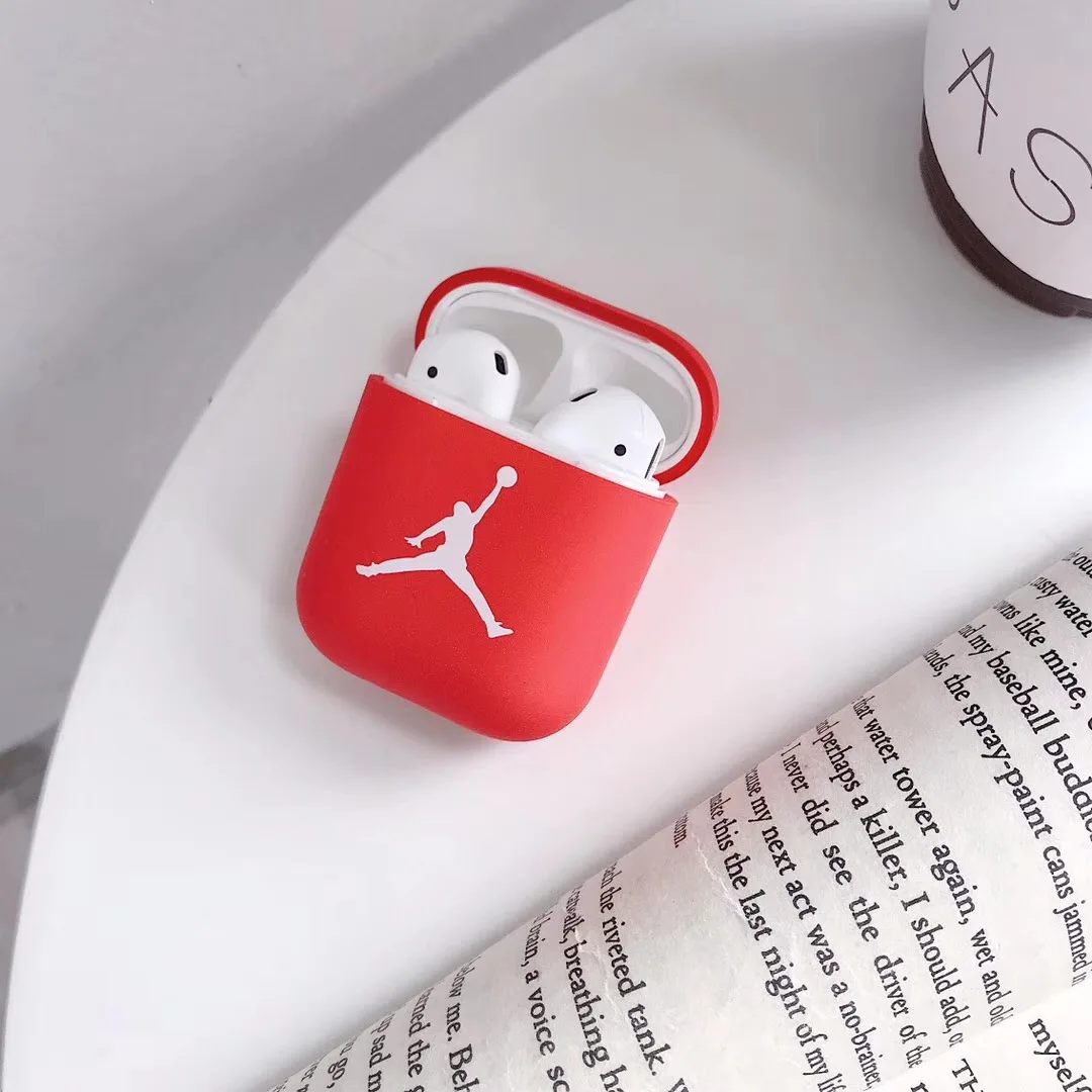 Роскошная Спортивная карта 23 Jordan+ кольцо Bluetooth беспроводная гарнитура Набор силиконовый чехол для гарнитура для airpods защитный чехол против падения