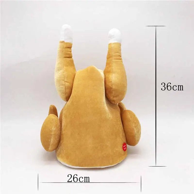 Жареные индейки День благодарения вечерние электрические пение движущиеся