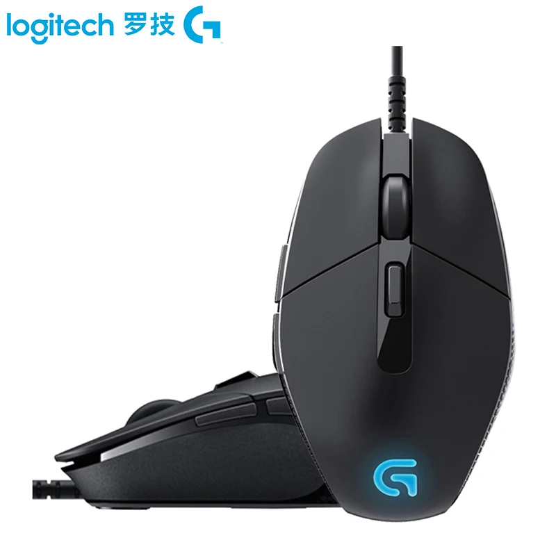Новый Logitech G302 Проводная игровая клавиатура Мышь дышать светильник 4000 точек/дюйм