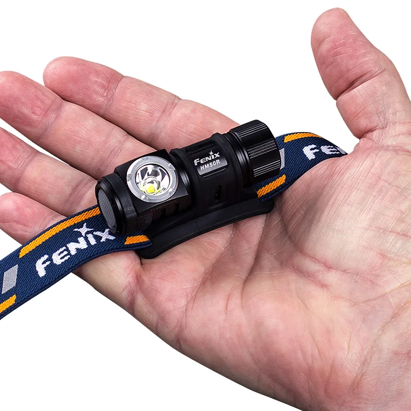 Оригинальный Многофункциональный перезаряжаемый фонарь Fenix HM50R CREE XM L2 U2 LED Max 500
