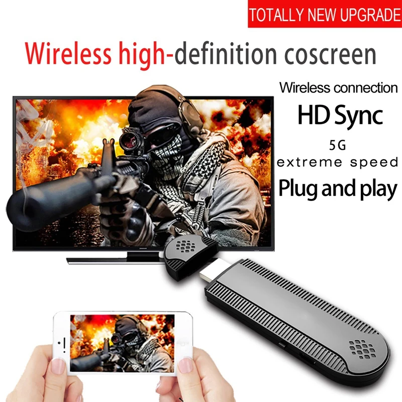 WiFi Дисплей ключ беспроводной HDMI дисплей адаптер Miracast для iPhone/iPad/Mac ноутбука к