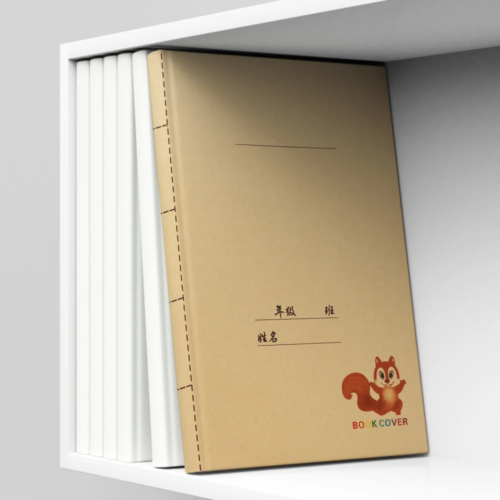 

30Pcs Book Cover Kraft Paper Book Cover Textbook Cover Student Stationery